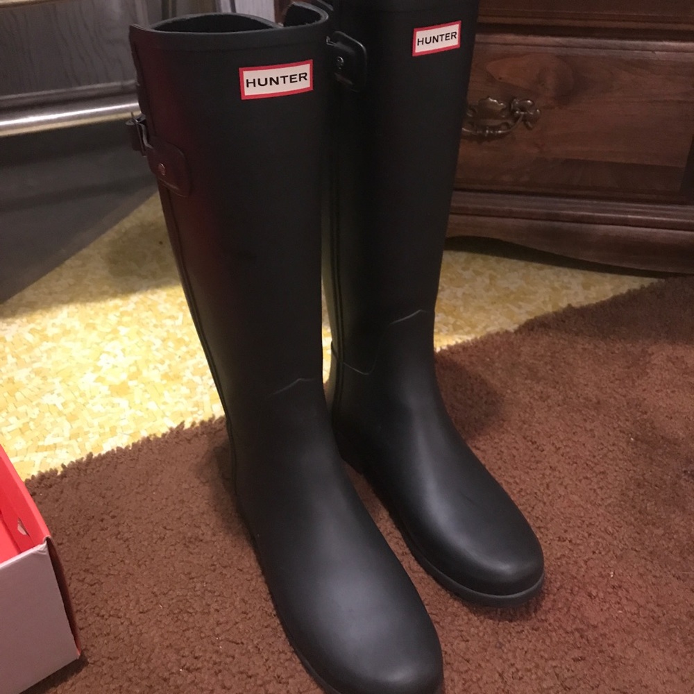 Hunter rain boots